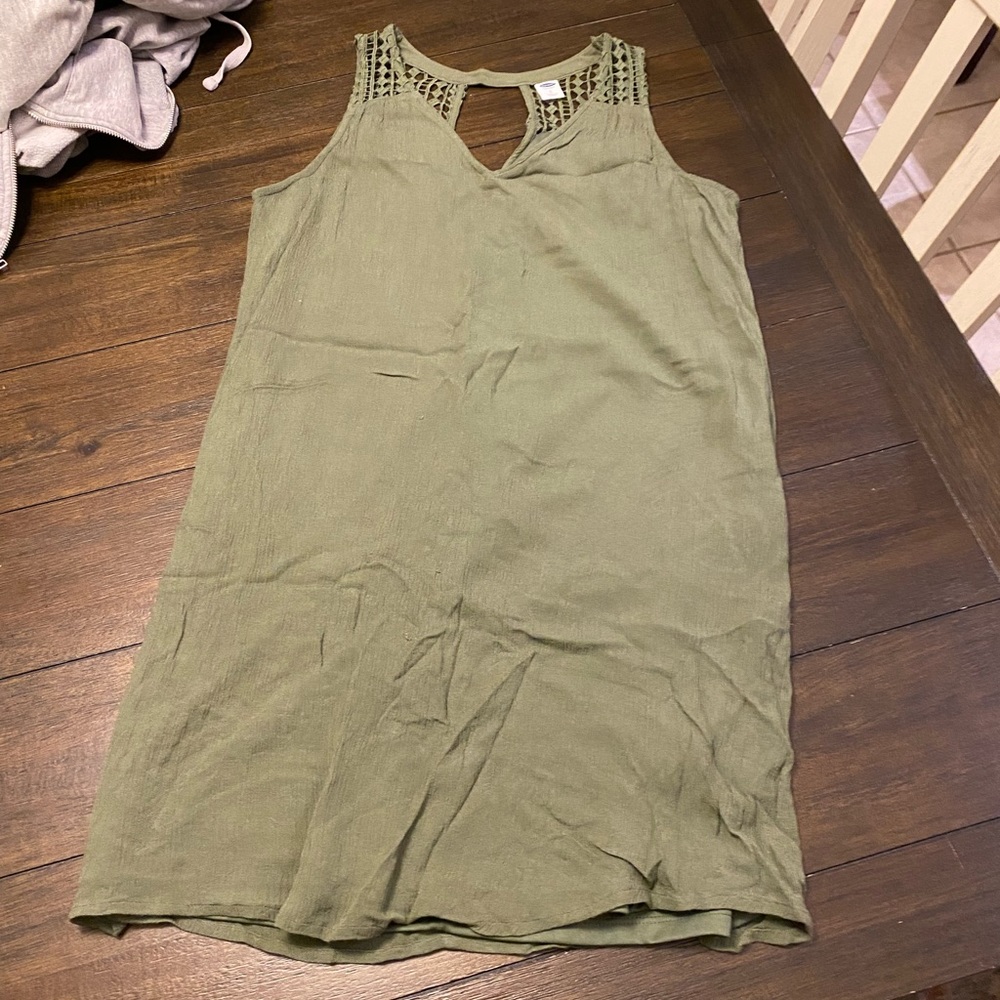 Olive Green Old Navy Dress